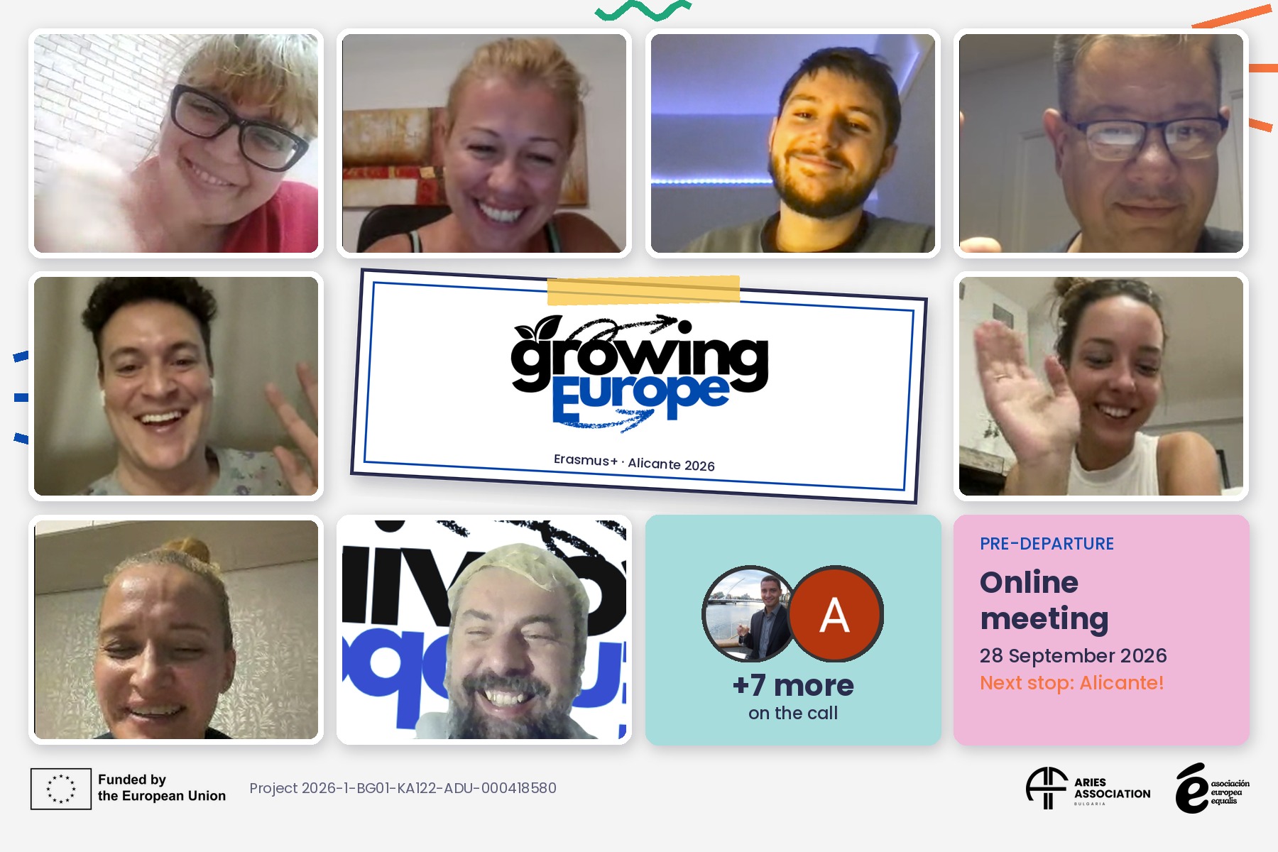 Our Second Erasmus+ Journey Begins: Meet the Growing Europe Group!